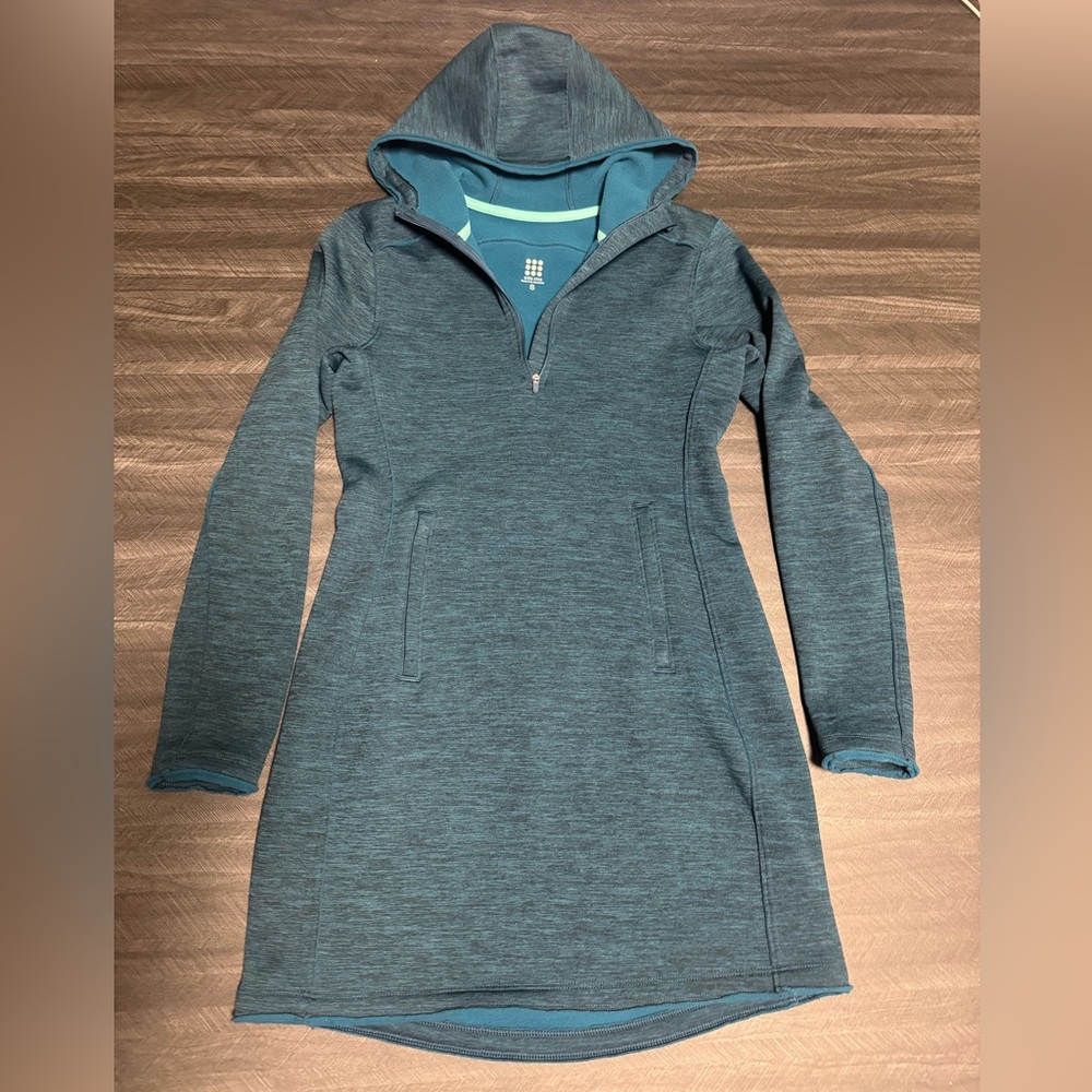 Title Nine Rainier Polartec hoodie dress